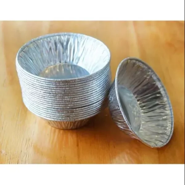 Aluminium Foil Egg Tart Mould 50 pcs
