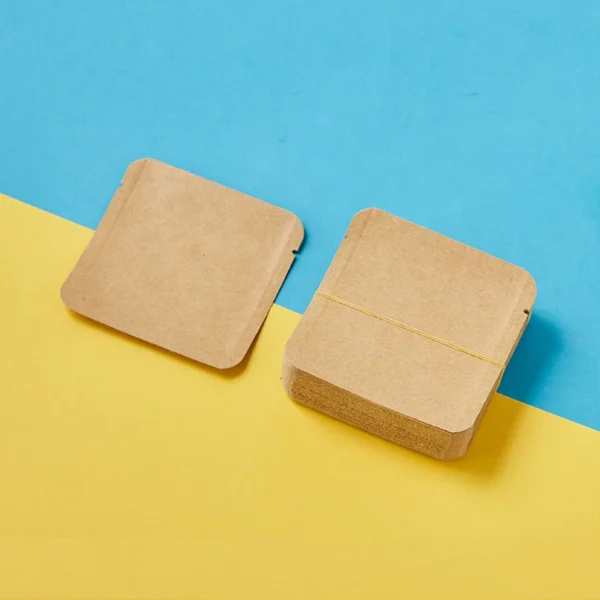 cn-11134207-7r98o-llt0i8ll648495 200Pcs 80x80mm cotton/kraft paper plain Tea Bag Open Top Heat Seal Food Packing Pouches