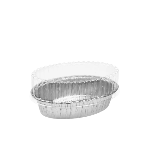my-11134207-7r98s-lyvnwtdlgdih44 FOIL Food Grade Foil Tray Mould Aluminum Foil 6301-P (OVAL) with lid (10pcs)